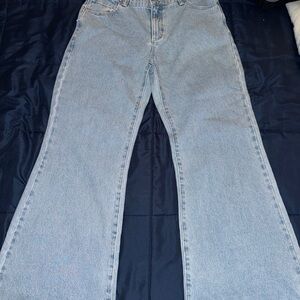 Abrand Jeans Classic Light Blue Flare Women's Jeans